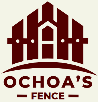 The logo for ochoa's fence